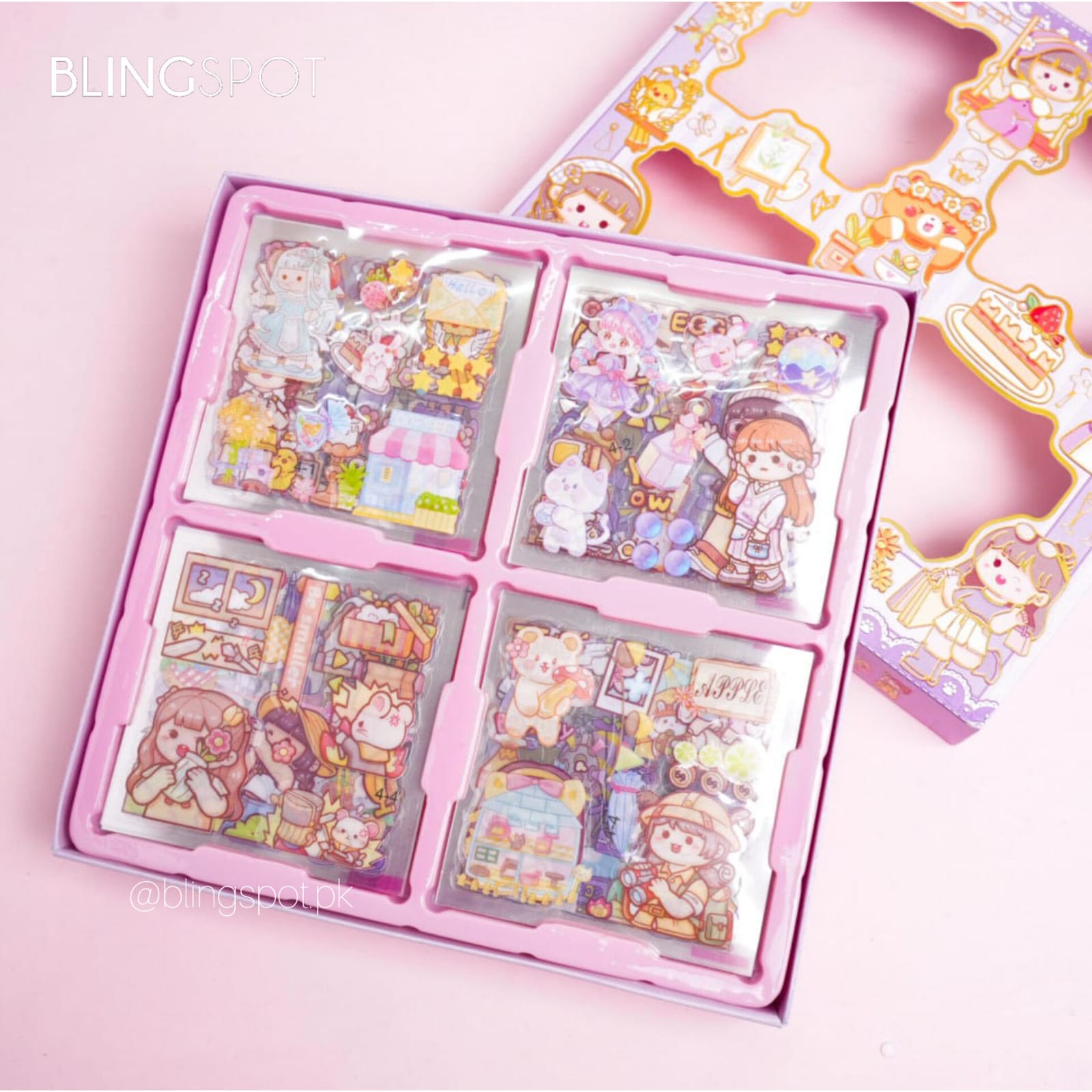 Kawaii Sticker Set Of 100 Sheets - Style 2