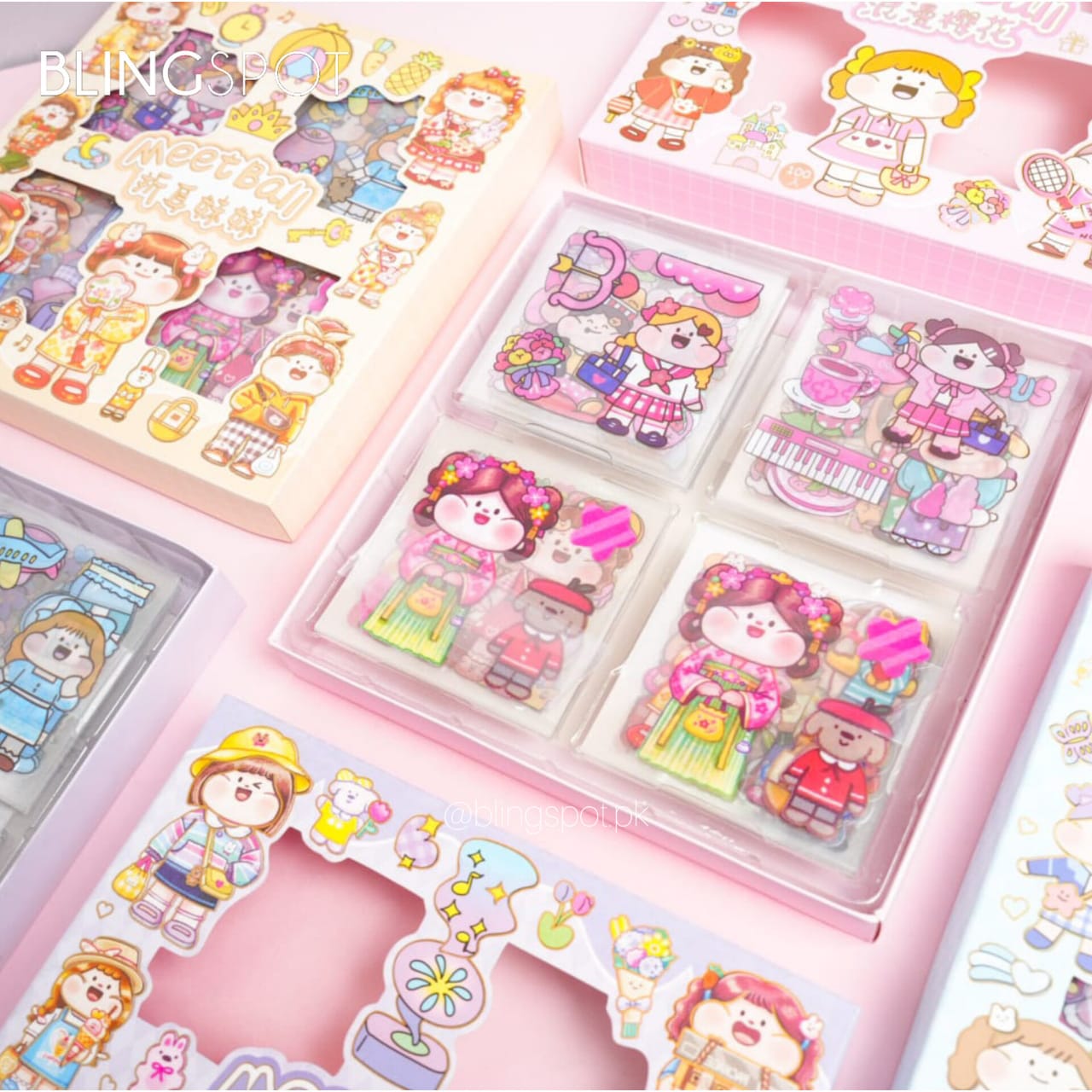 Kawaii Sticker Set Of 100 Sheets - Style 8