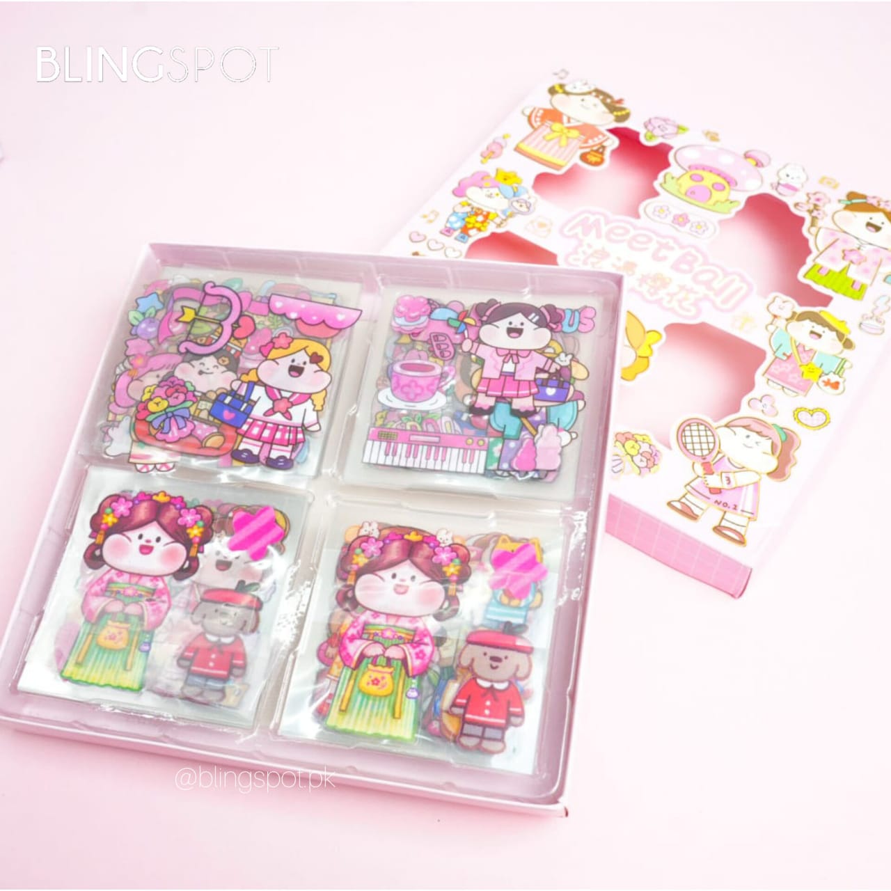 Kawaii Sticker Set Of 100 Sheets - Style 5