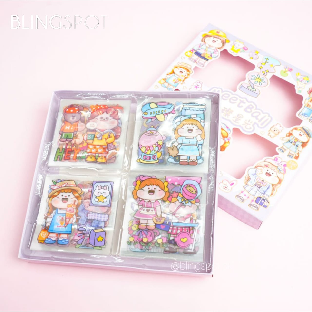 Kawaii Sticker Set Of 100 Sheets - Style 6