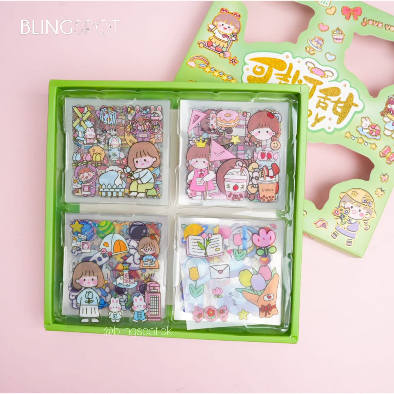 Kawaii Sticker Set Of 100 Sheets - Style 14