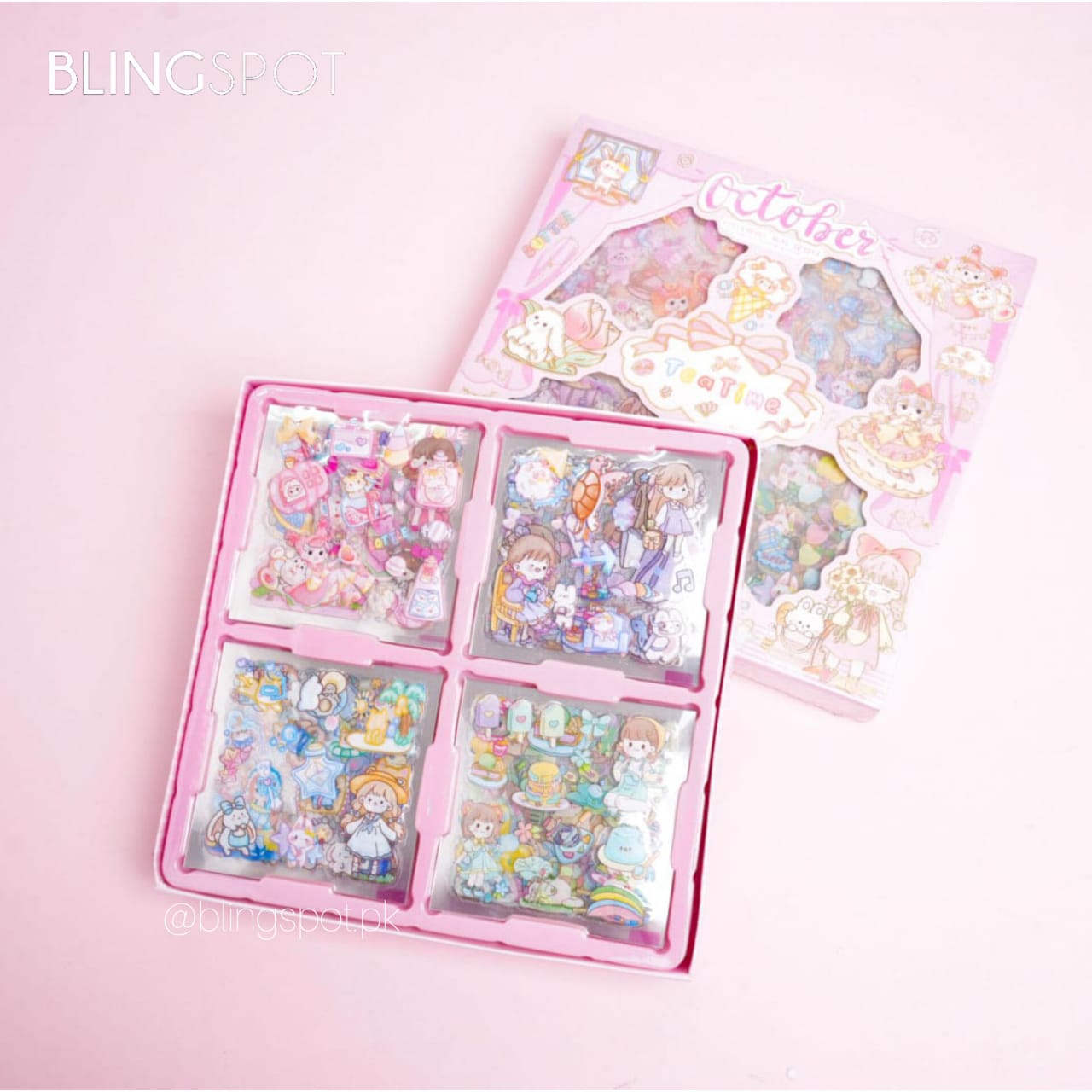 Kawaii Sticker Set Of 100 Sheets - Style 10