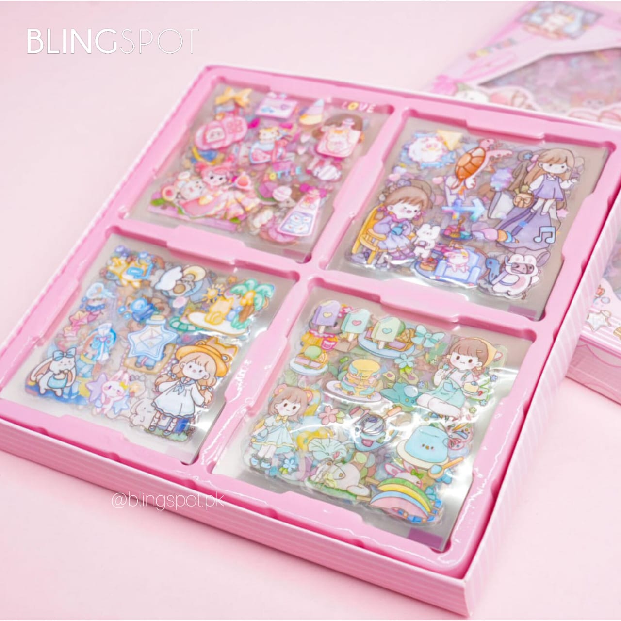 Kawaii Sticker Set Of 100 Sheets - Style 10