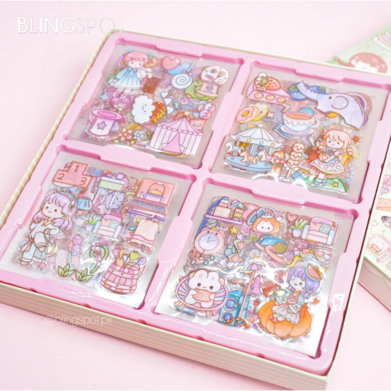 Kawaii Sticker Set Of 100 Sheets - Style 11