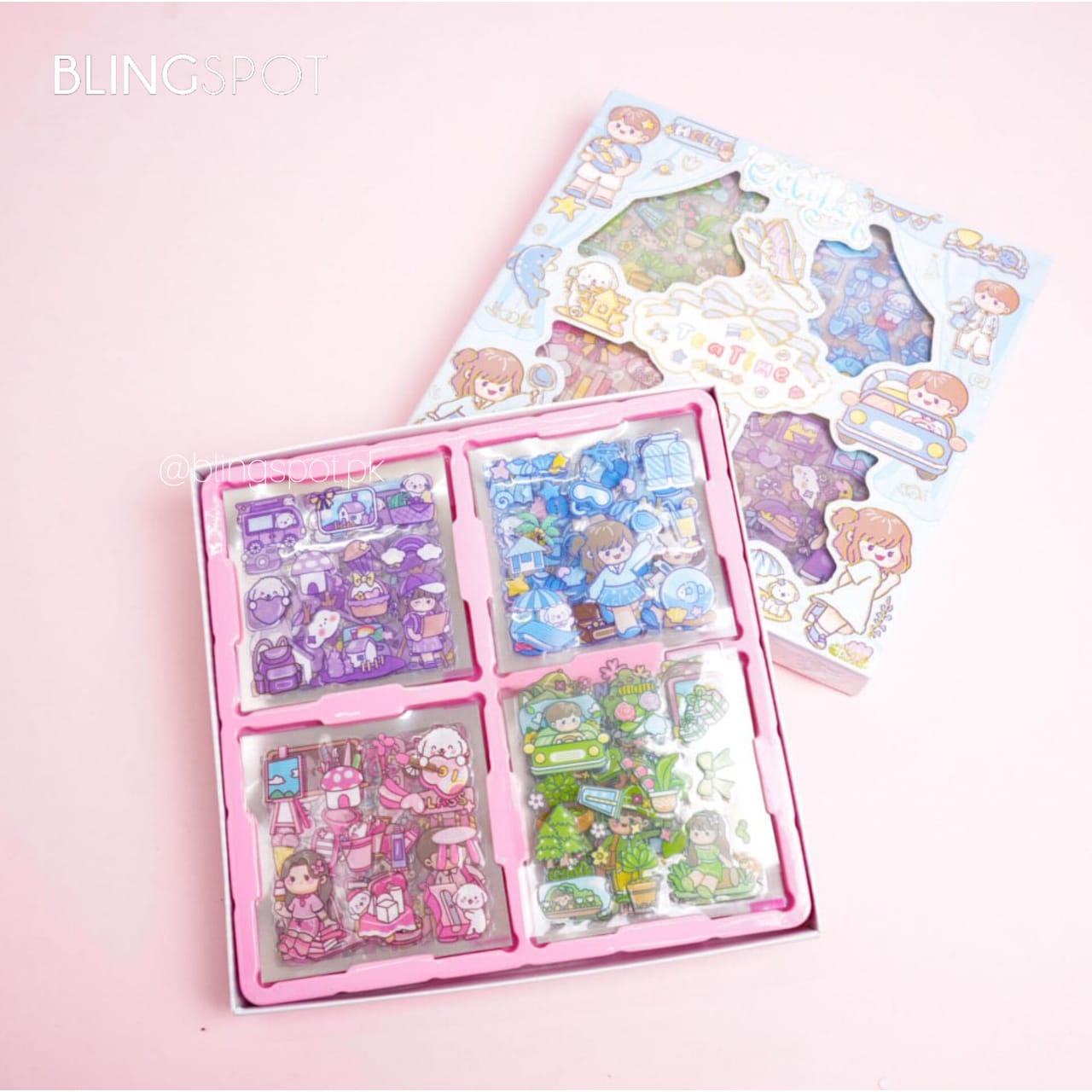 Kawaii Sticker Set Of 100 Sheets - Style 9