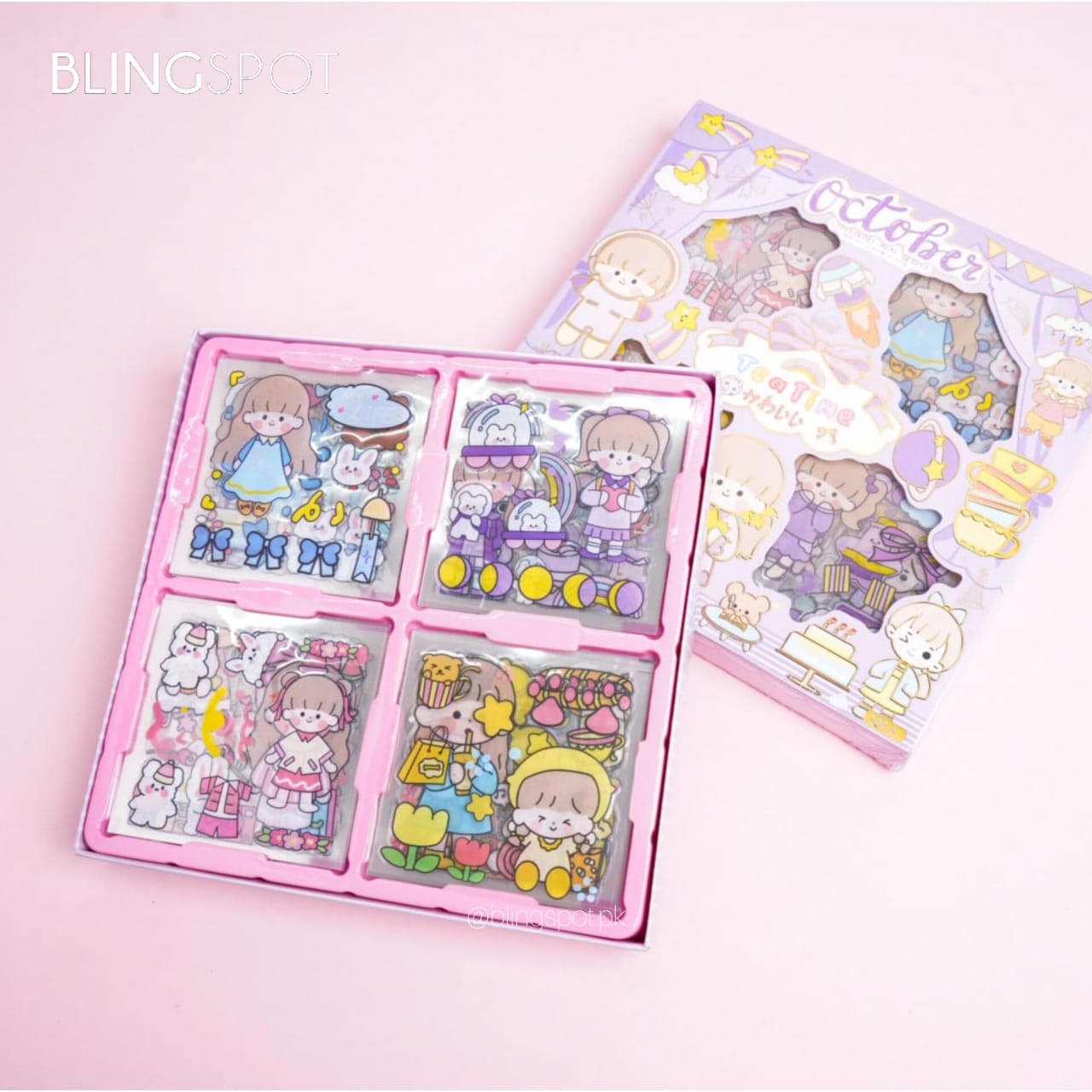 Kawaii Sticker Set Of 100 Sheets - Style 12