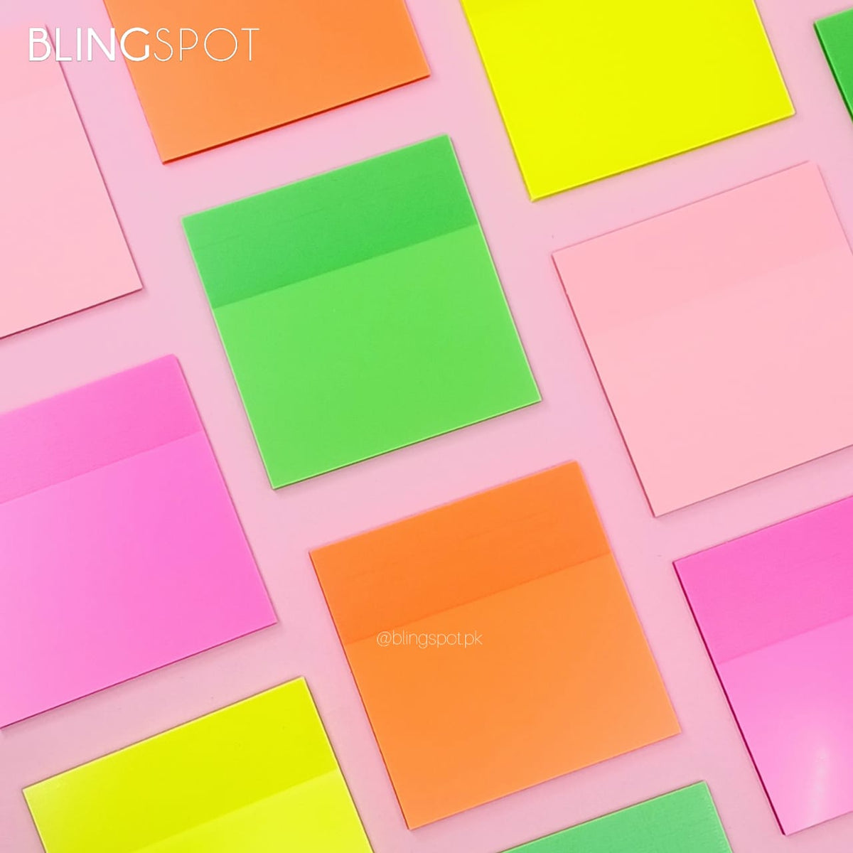 Neon Colored Translucent - Transparent Sticky Note