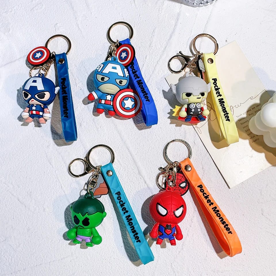 Avenger Heroes Gold - Key Ring