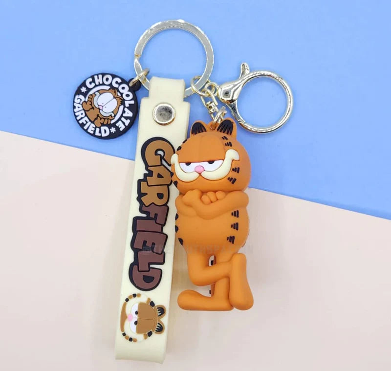 Garfield Gold - Key Ring Style 2 – BLINGSPOT