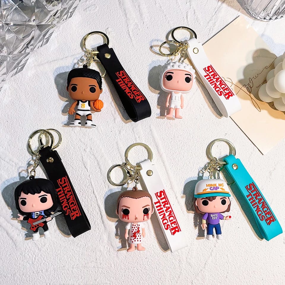 Stranger Things Gold - Key Ring