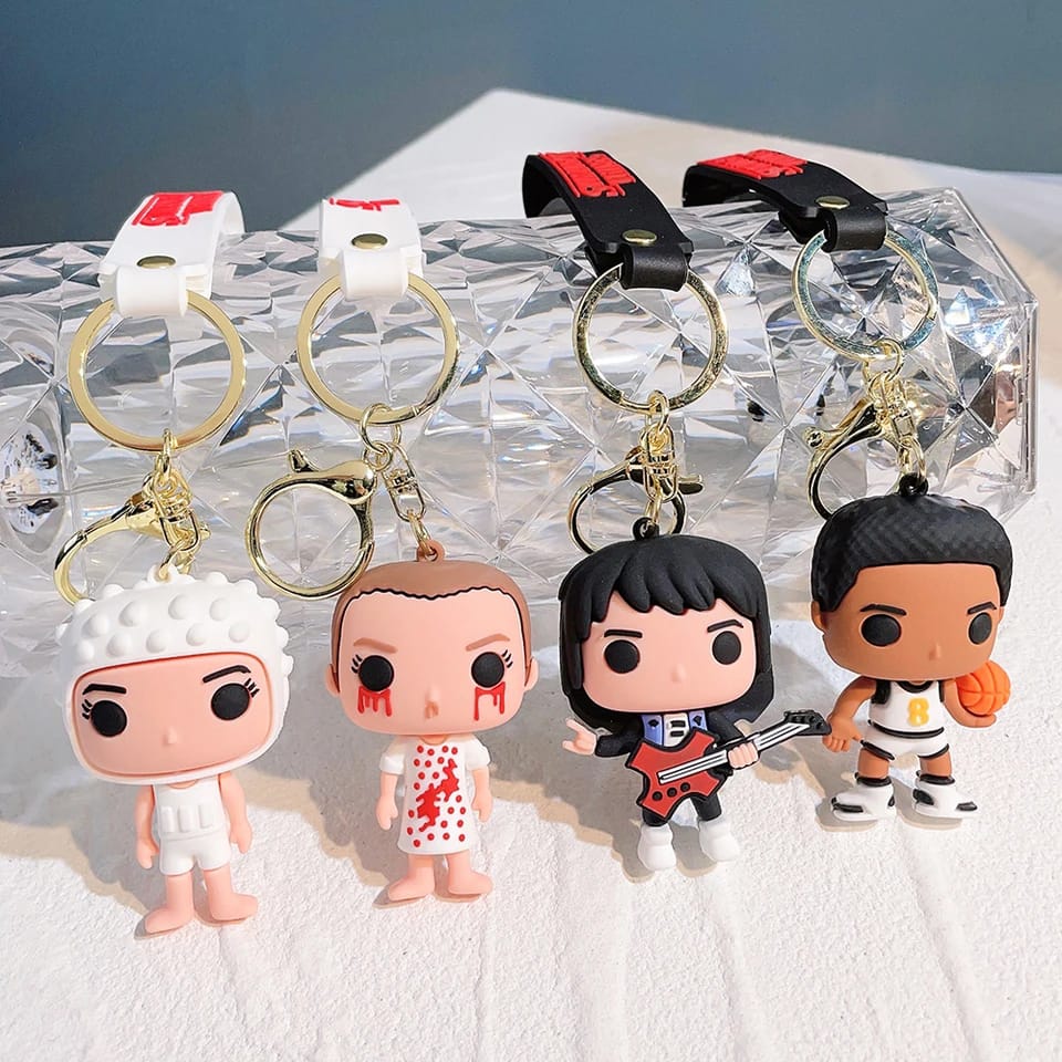 Stranger Things Gold - Key Ring