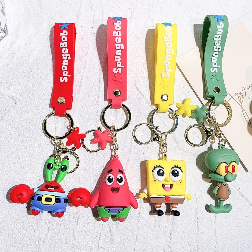 Spongebob Square Pants Gold - Key Ring