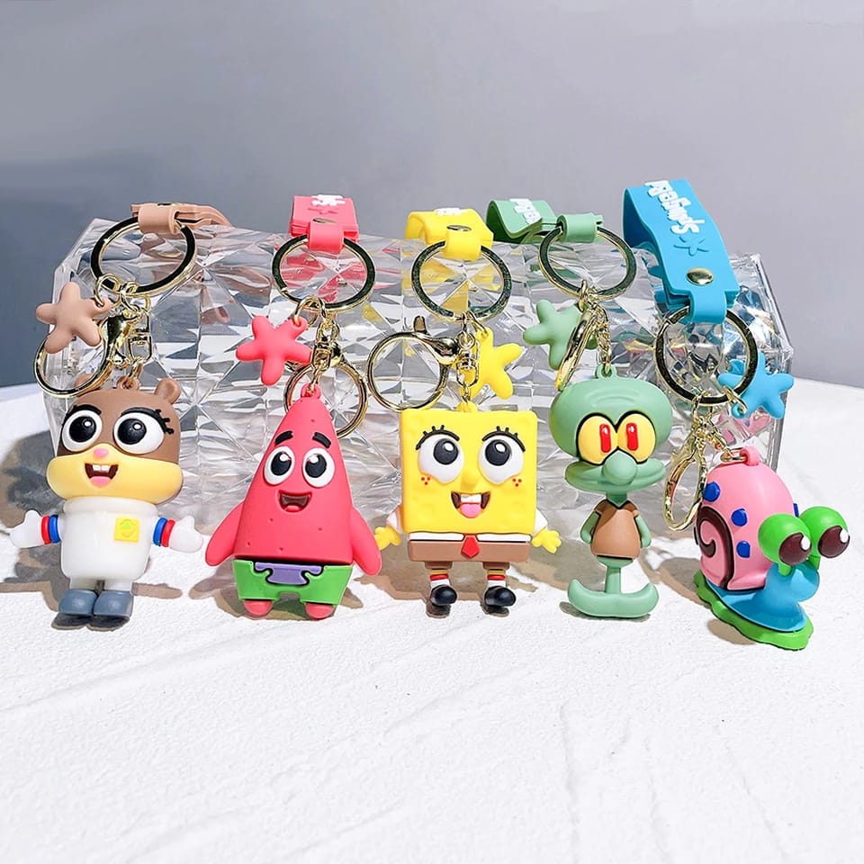 Spongebob Square Pants Gold - Key Ring