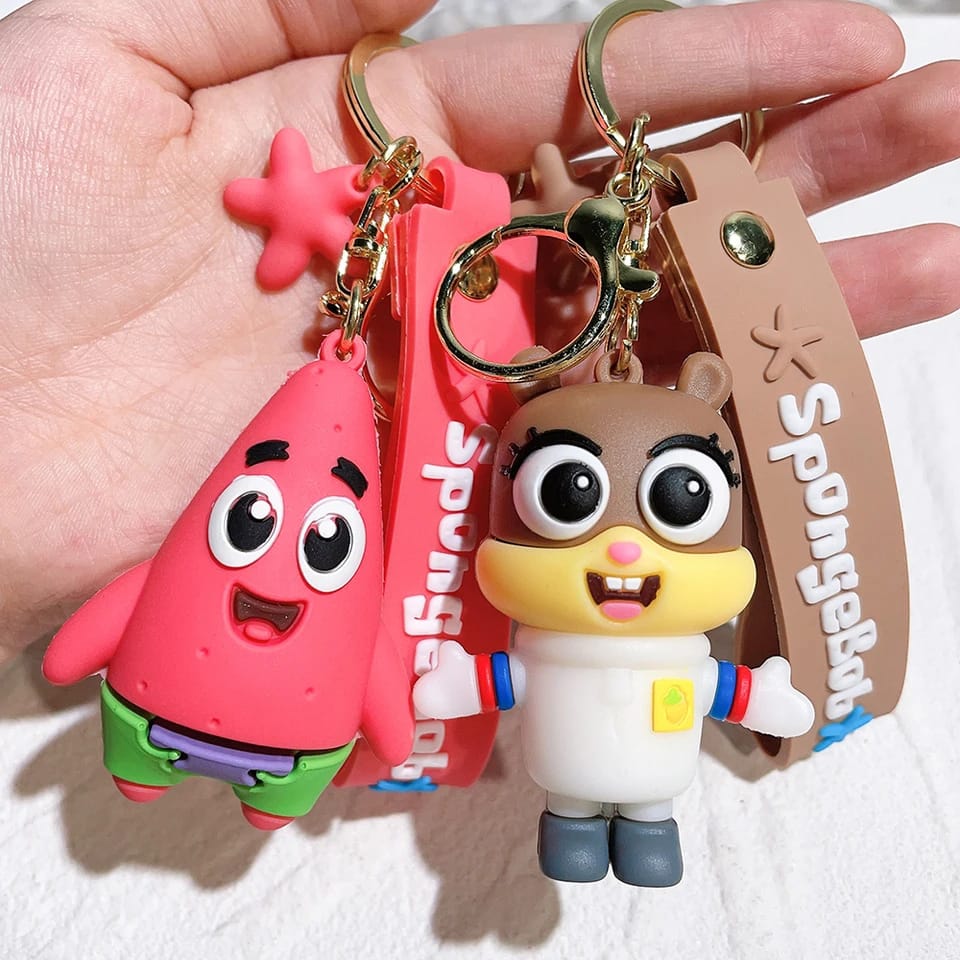 Spongebob Square Pants Gold - Key Ring