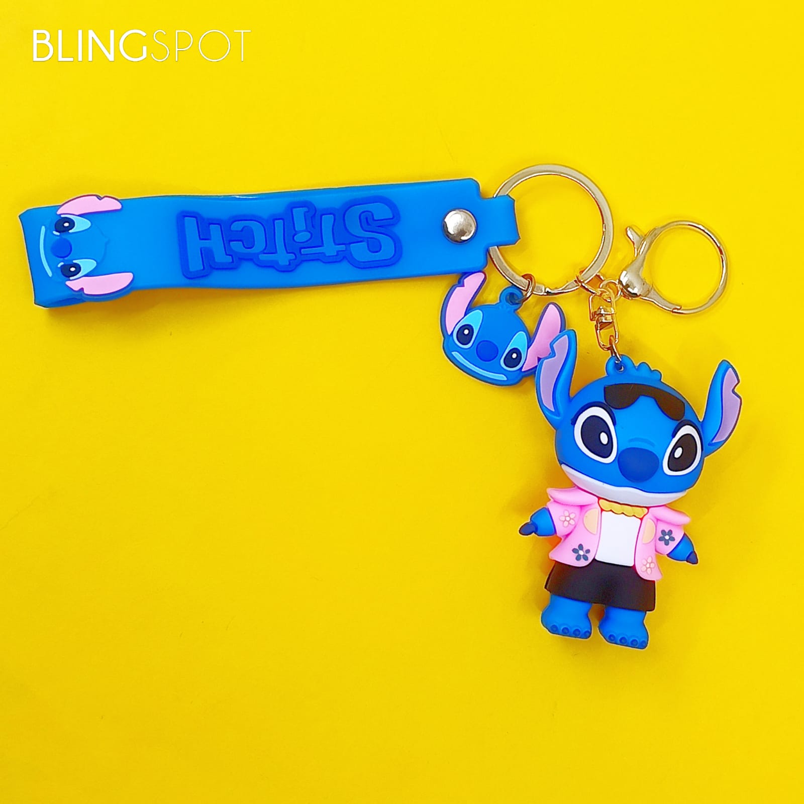 Stitch Gold - Key Ring Style 2