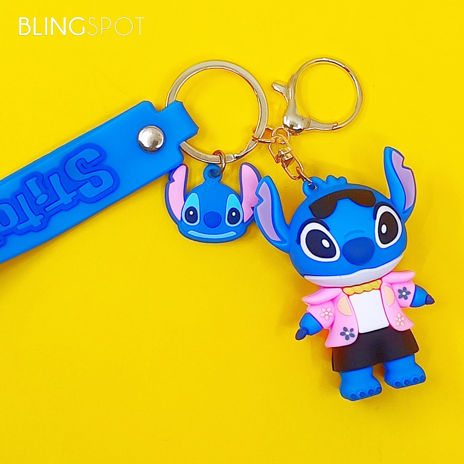 Stitch Gold - Key Ring Style 2