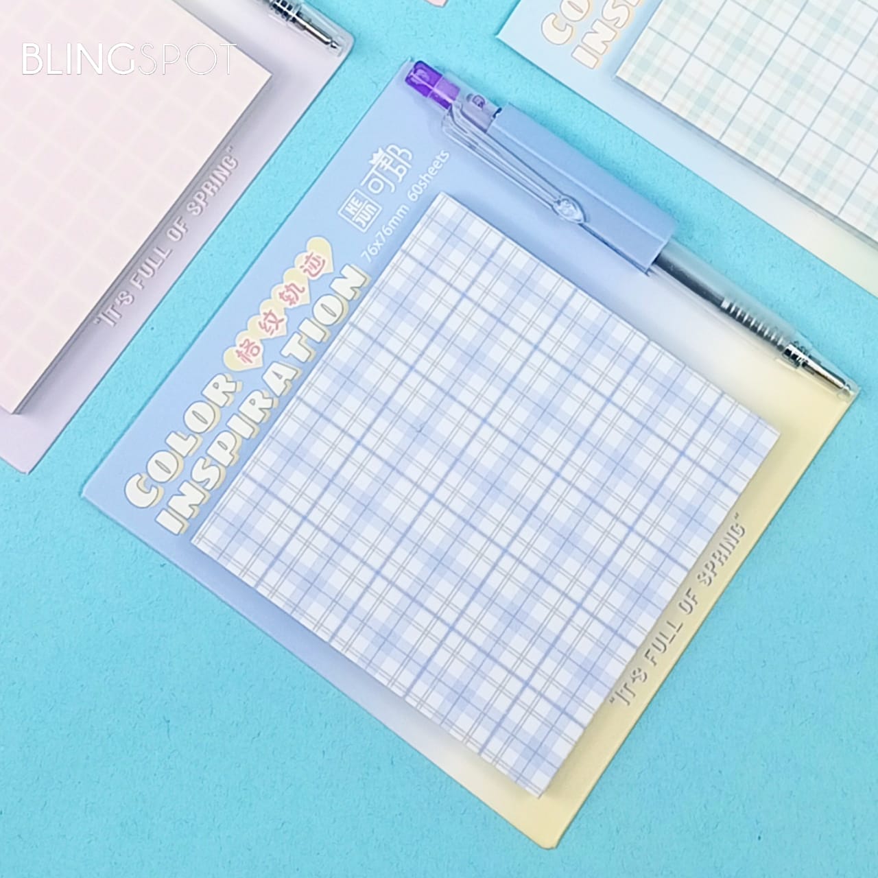 Color Inspiration Grid Series  - Sticky Note Set