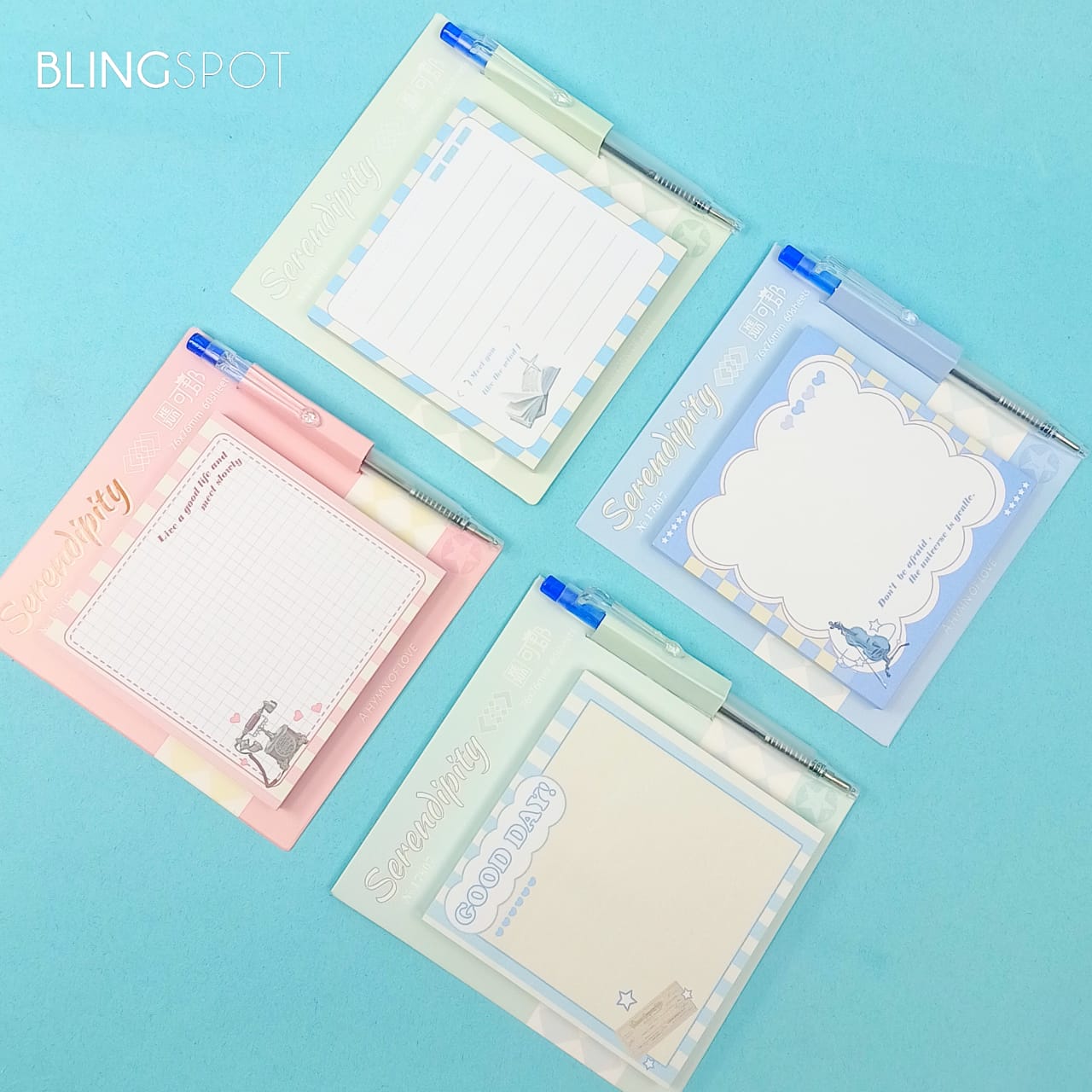 Retro Serendipity - Sticky Note Set