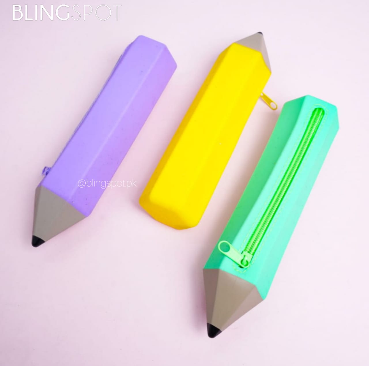 Large Pencil Shape Soft - Pouches