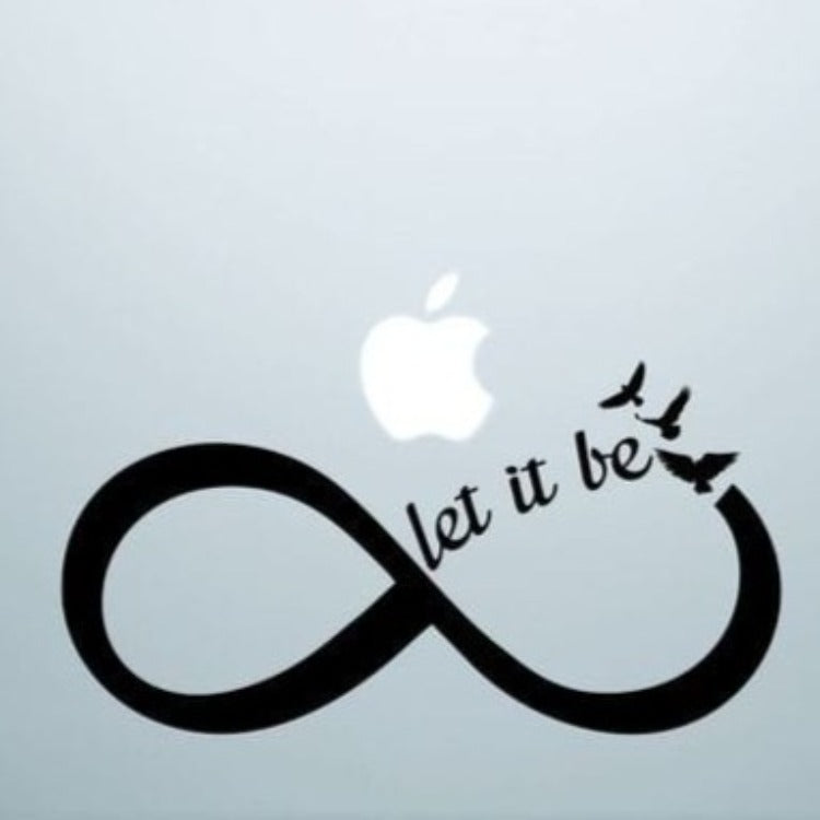 Let It Be Laptop - Decals