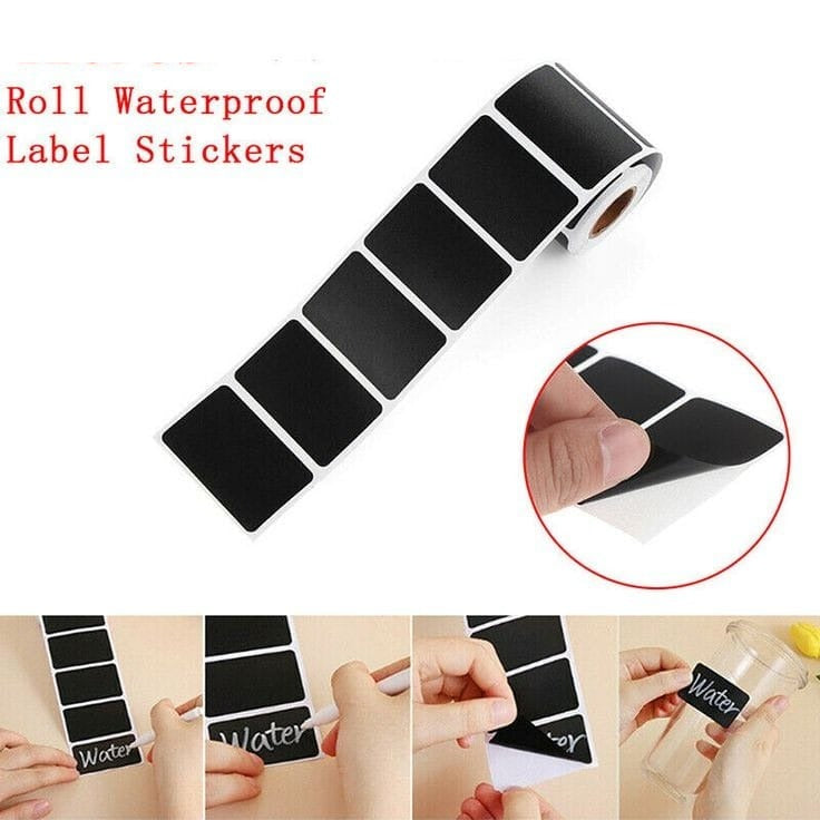 Blank Black - Sticker Set of 29