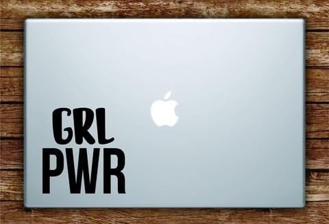 GRL PWR Laptop - Decals