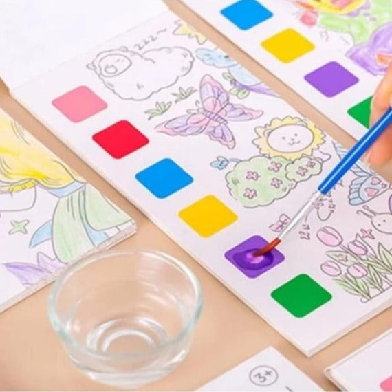 Fairy Tale Watercolor Pad - Painting Set