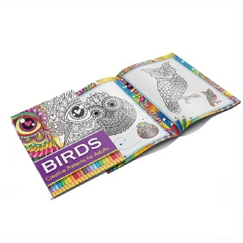 Birds - Coloring Book