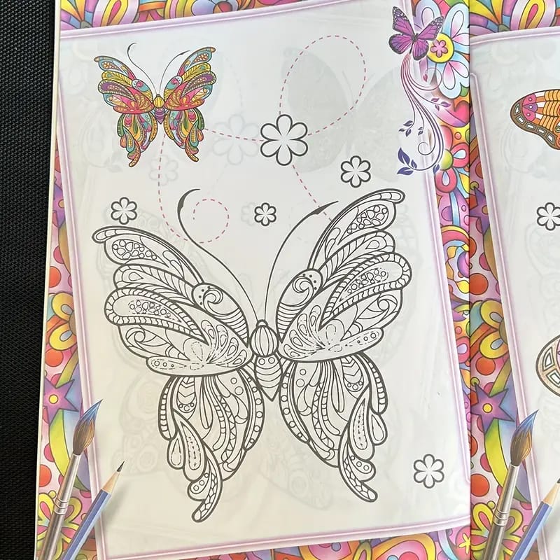 Butterflies - Coloring Book