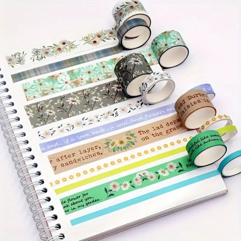 Flowers Series - Washi tape Set Of  20