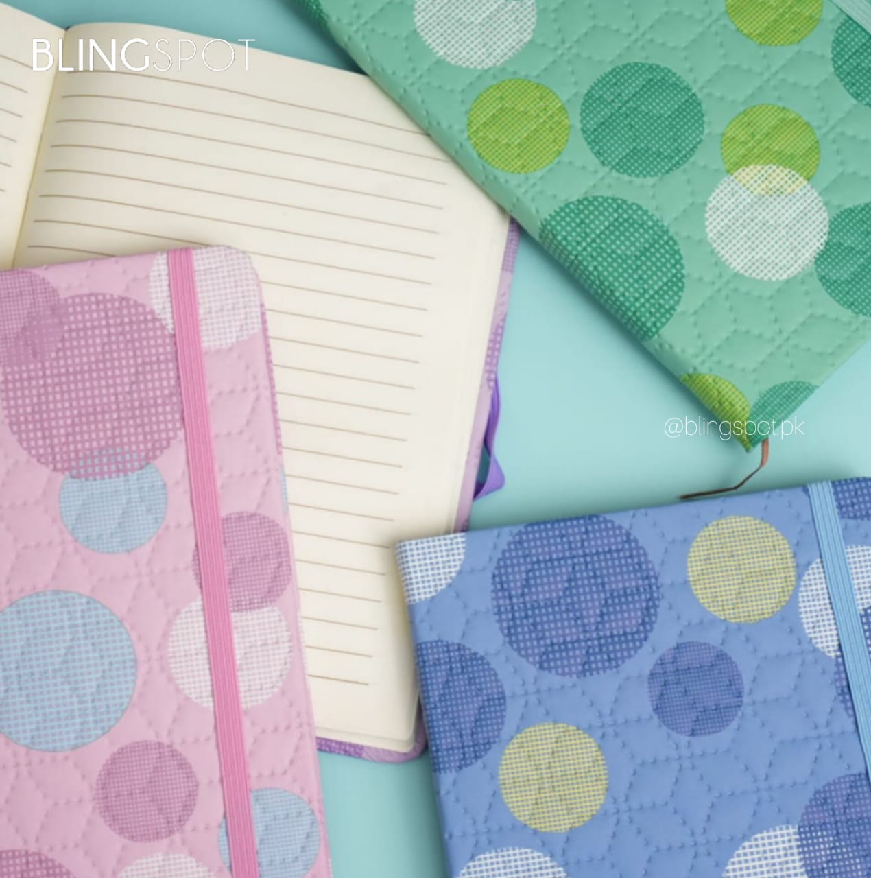 Colorful Polka Cushioned - Journal