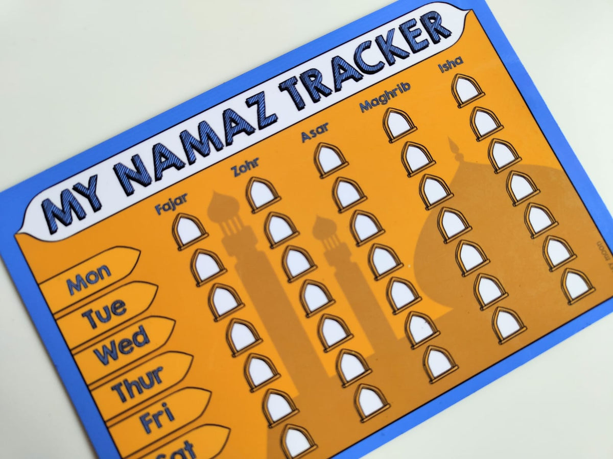 My Namaz Tracker - Magnetic Dry-Erase Pad