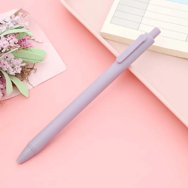 Lavender Purple - Bullet Tip Press Gel Pen