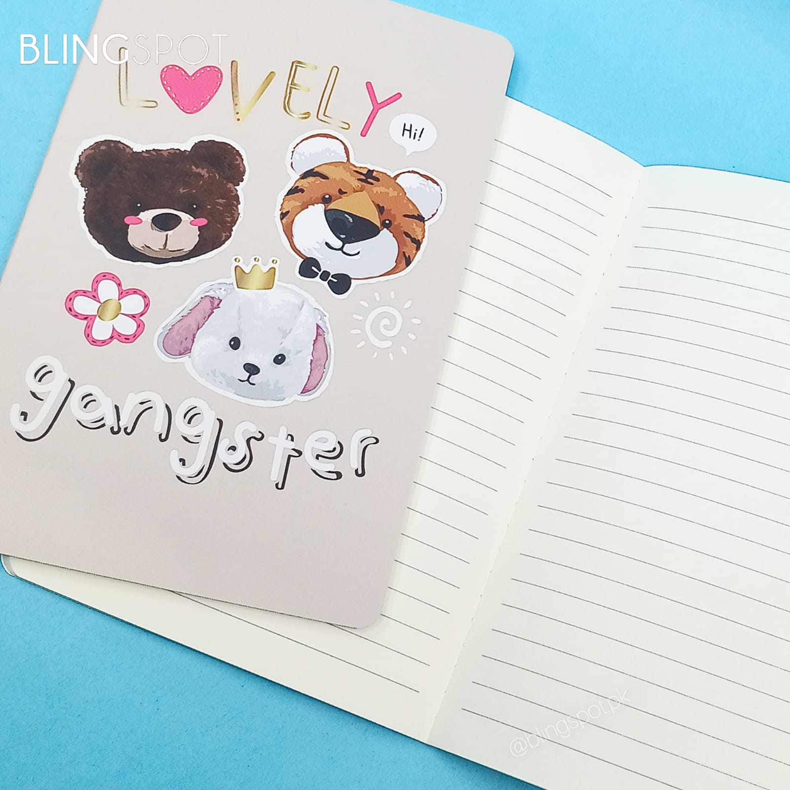 Lovely Gangster Animals - Notebook / Journal