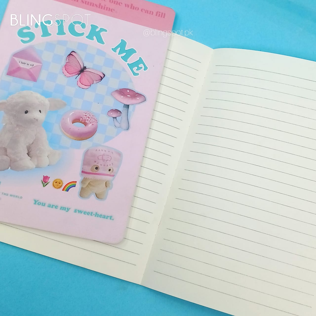 Stick Me Cuties Pink - Notebook / Journal