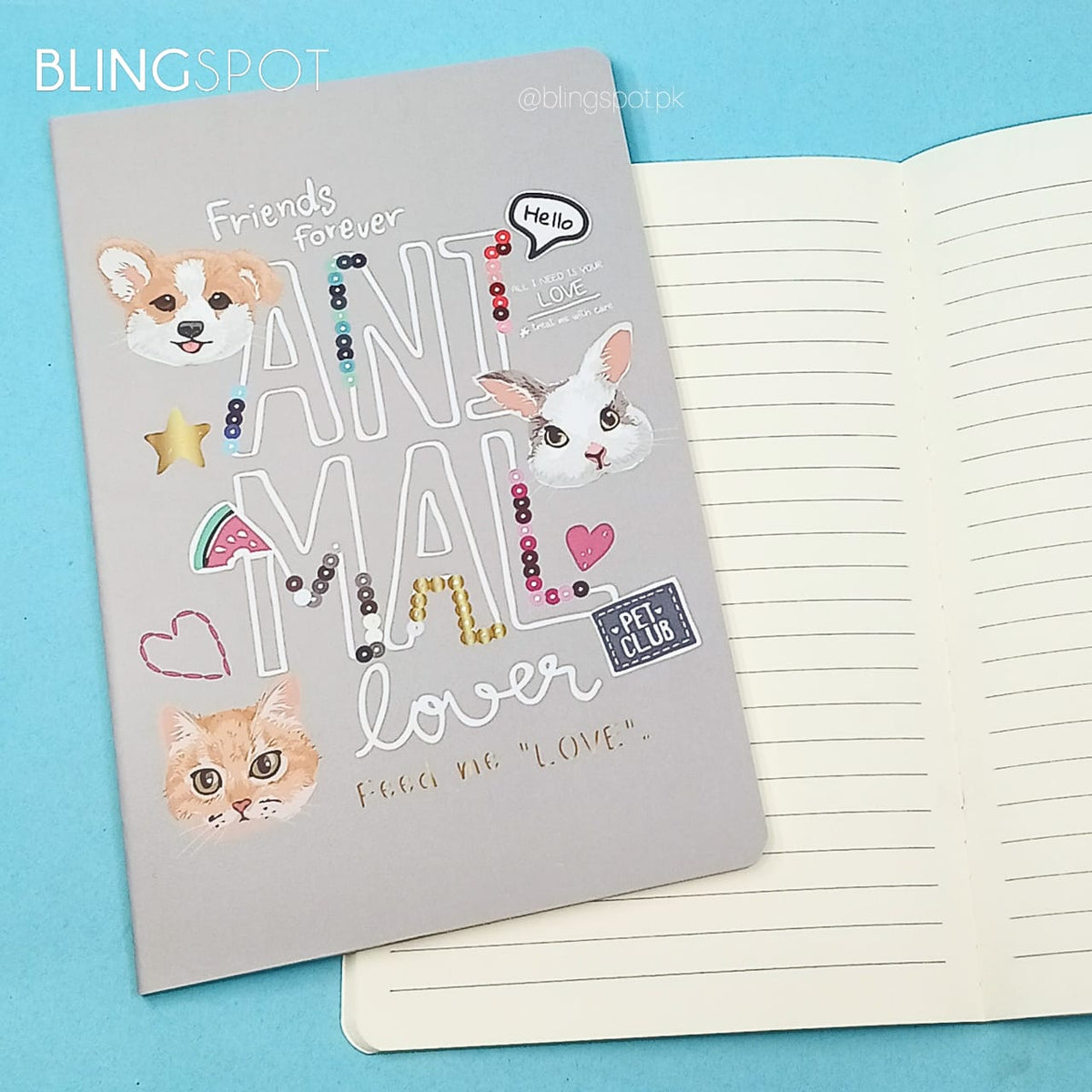 Animal Lovers  -Notebook / Journal