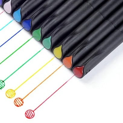 Giorgione Signature Fine Liner Color - Pen Set Of 8