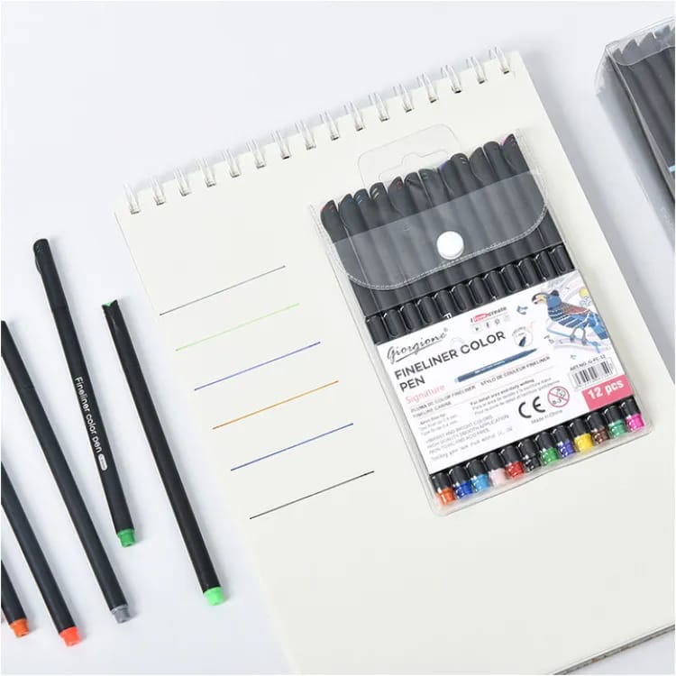 Giorgione Signature Fine Liner Color - Pen Set Of 12