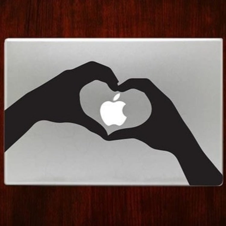 Heart Hand Laptop - Decals