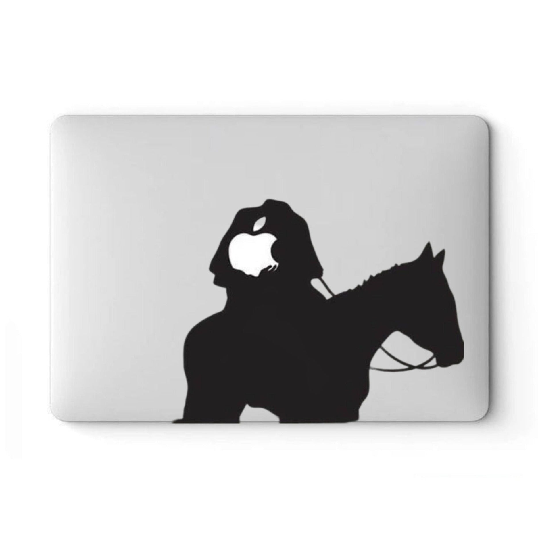 Horse Rider Laptop - Decals