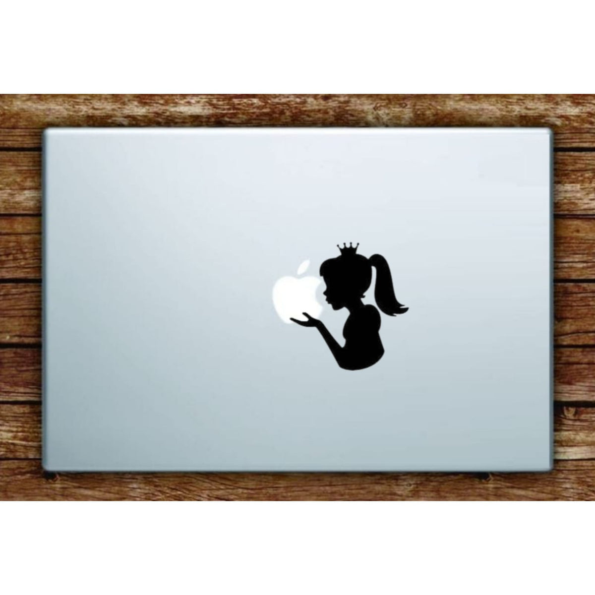 Princess Kiss MacBook Logo Laptop - Decals