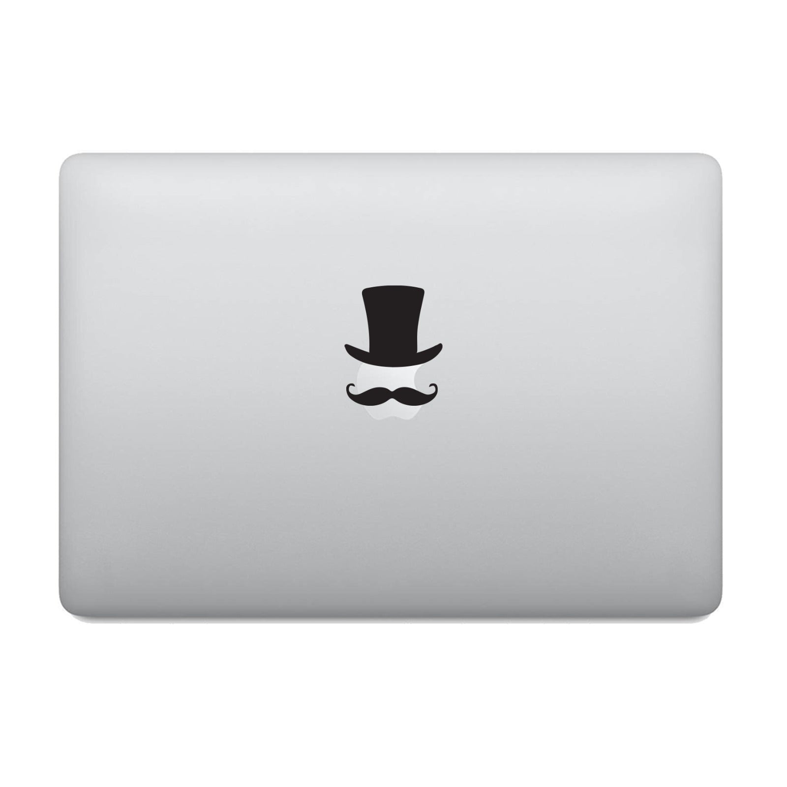 Magician Cap & Mustache   Laptop - Decals