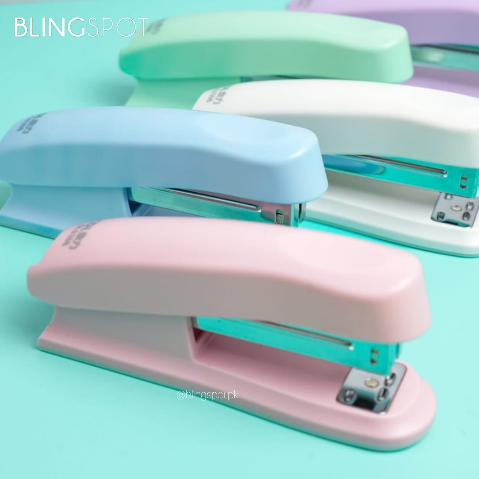 Macaron Colored Stapler Desk Heavy Duty