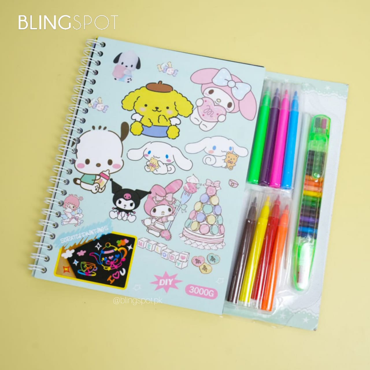 My Melody Coloring Book - Stationery Set