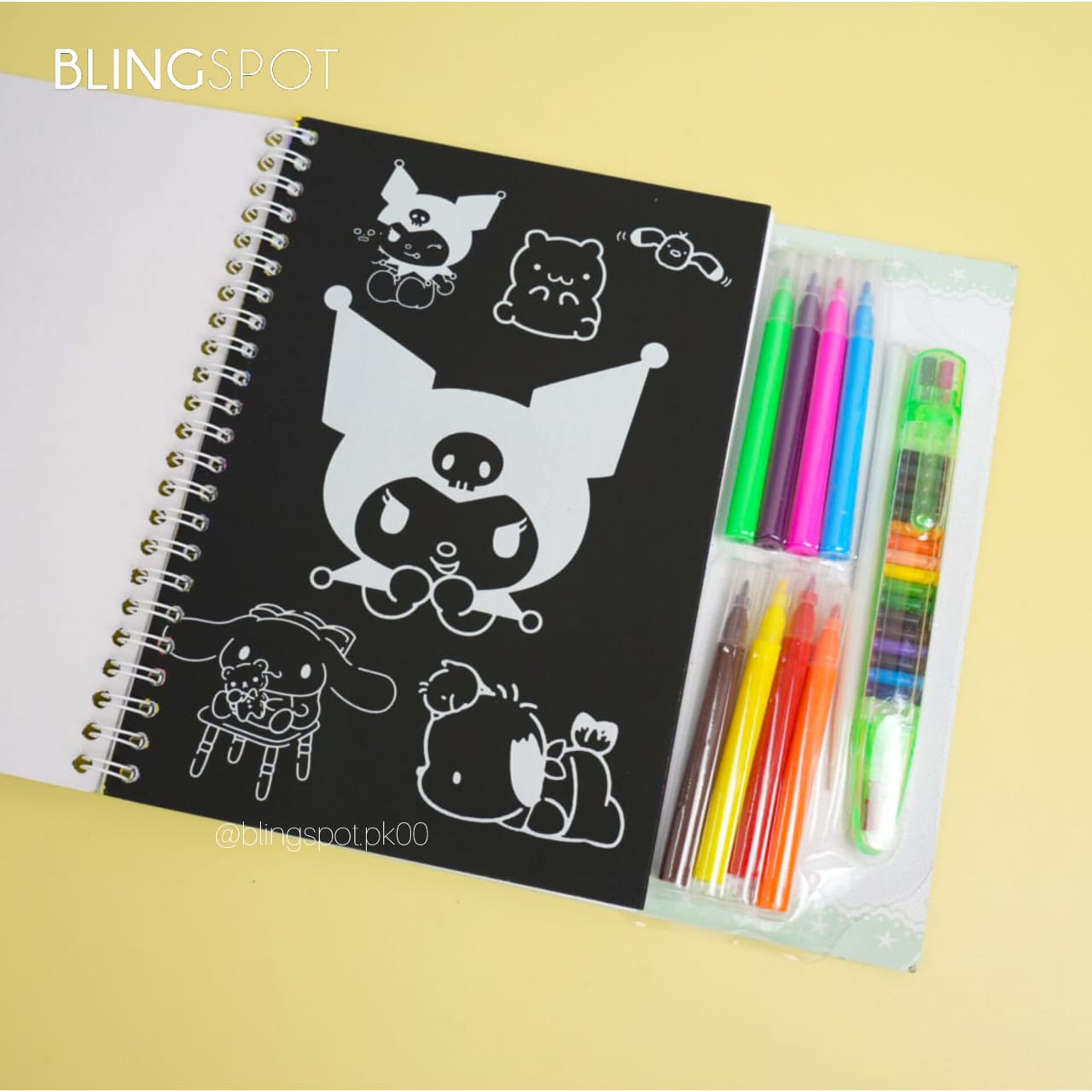 My Melody Coloring Book - Stationery Set