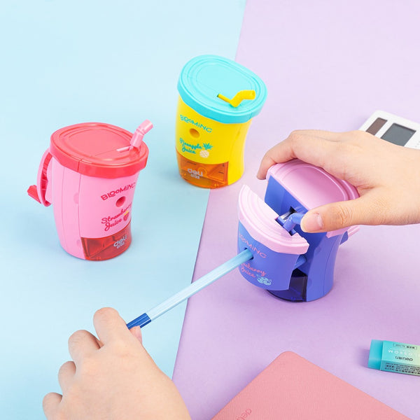 Deli Rotary Kids Juice Cup Sharpener