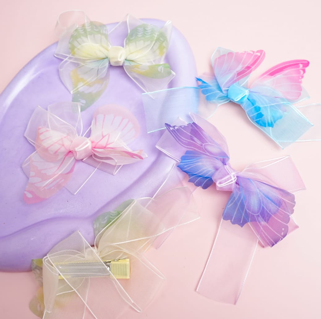 Beautiful Butterfly - Hair Clips