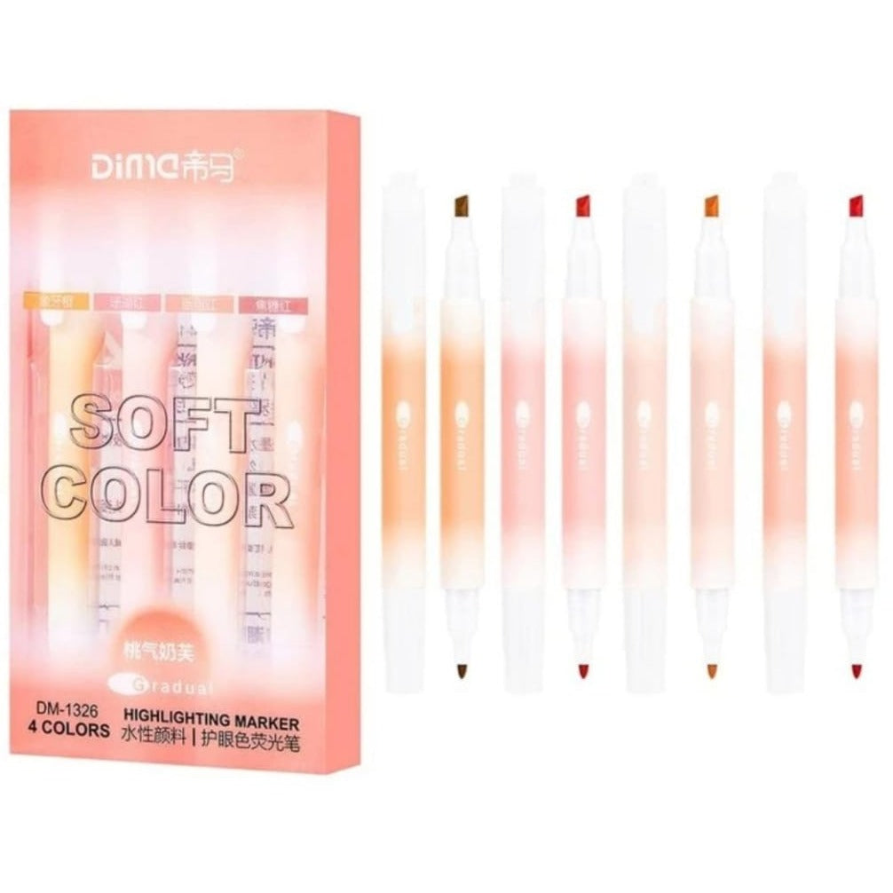 Soft Colors Dual - Highlighter Set Of 4