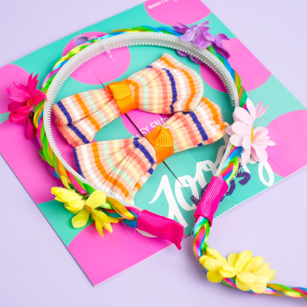 Funky Hair Accessories Set - Style 4