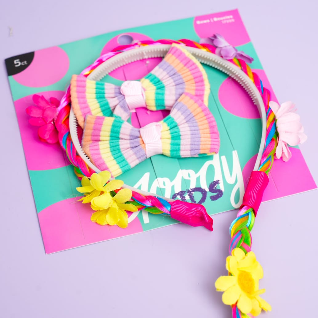 Funky Hair Accessories Set - Style 3